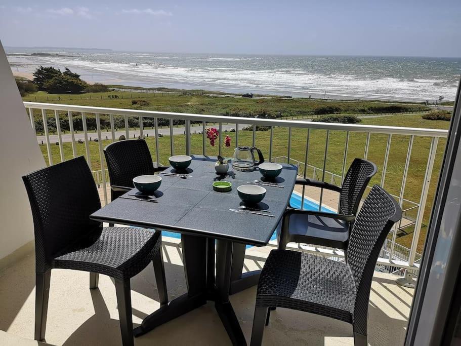 Beau T2 Face A L Ocean Vue Exceptionnelle Apartment Guidel Exterior photo