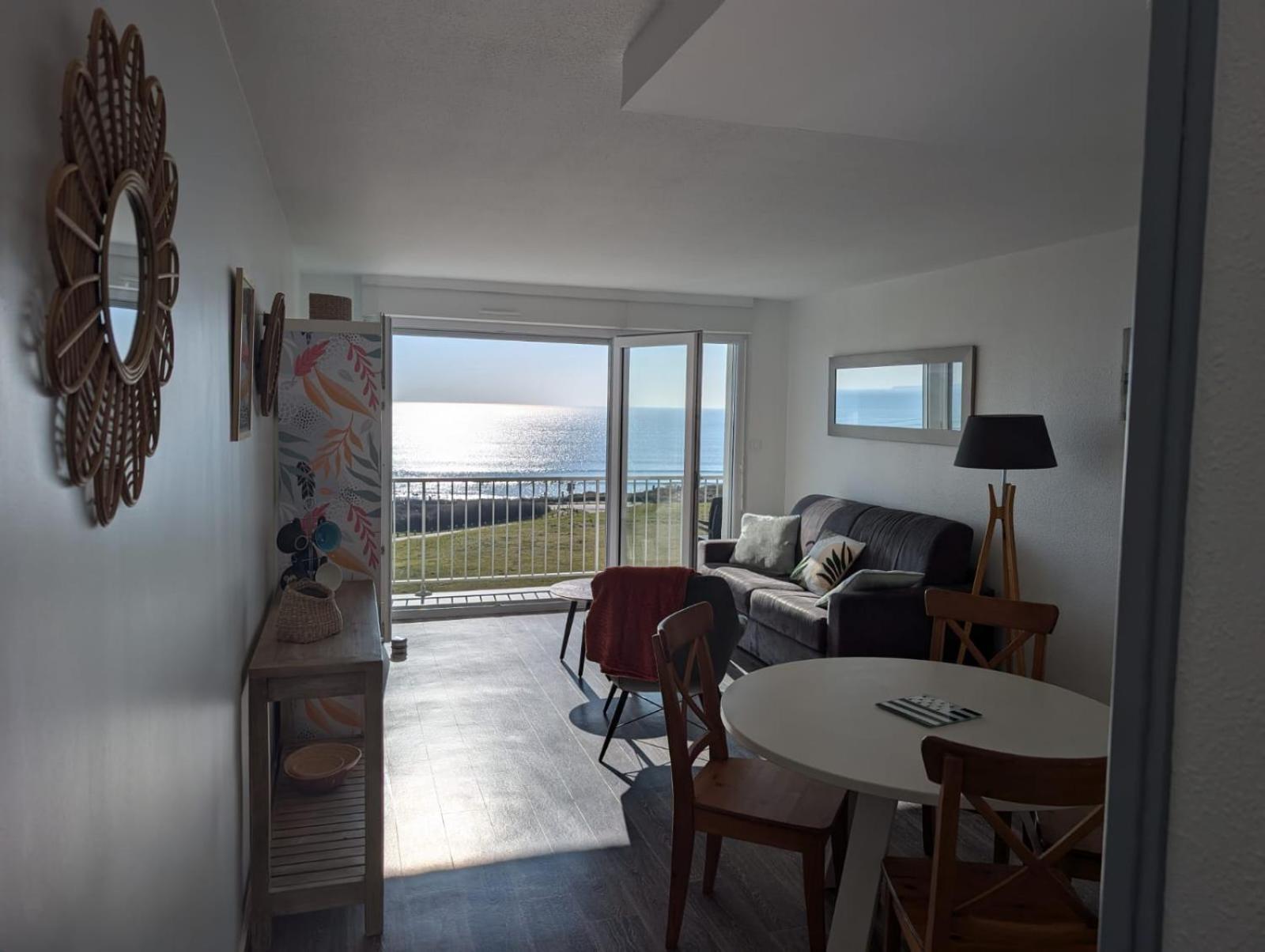Beau T2 Face A L Ocean Vue Exceptionnelle Apartment Guidel Exterior photo